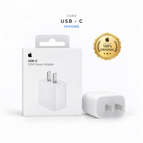 Cubo USB-C 20W ORIGINAL | Apple