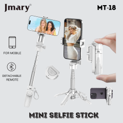 Mini Selfie Stick con Trípode Bluetooth | Jmary MT-18