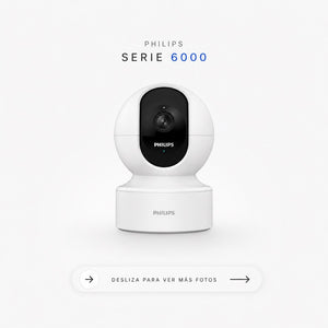 Cámara Philips 6000 Series IP Giratoria WiFi
